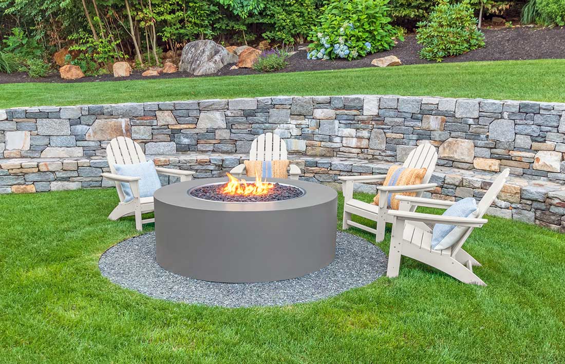 backyard fire pit